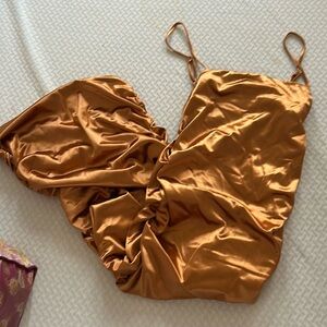 Goldish Bodycon Dress